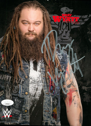 Bray Wyatt signed 8x10 Photo (w/ JSA)