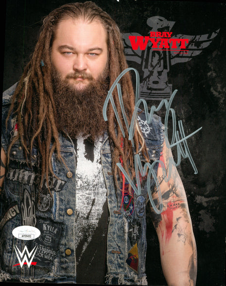 Bray Wyatt signed 8x10 Photo (w/ JSA)