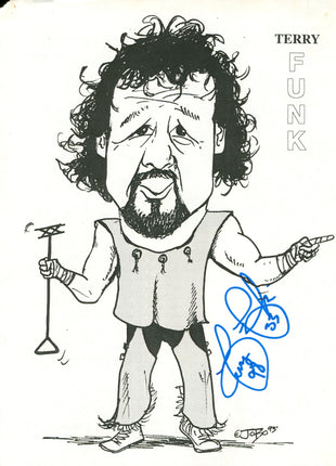 Terry Funk signed 8x10 Photo