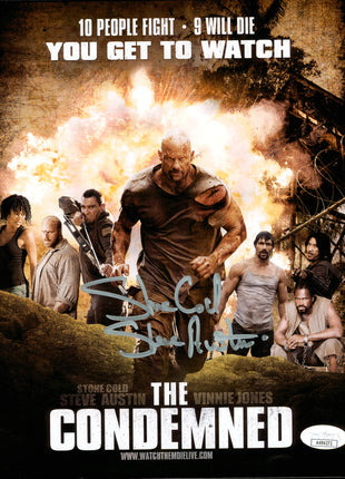 Stone Cold Steve Austin signed 8x10 Photo (w/ JSA)