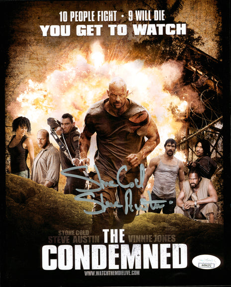 Stone Cold Steve Austin signed 8x10 Photo (w/ JSA)