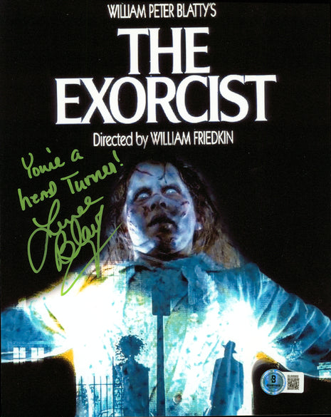 Linda Blair (The Exorcist) signed 8x10 Photo (w/ Beckett)