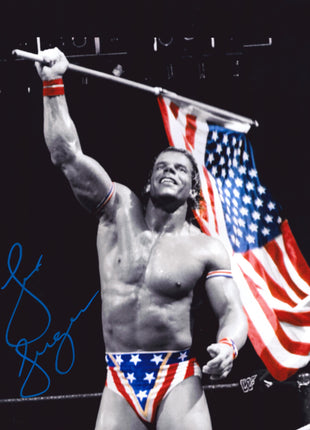Lex Luger signed 11x14 Photo
