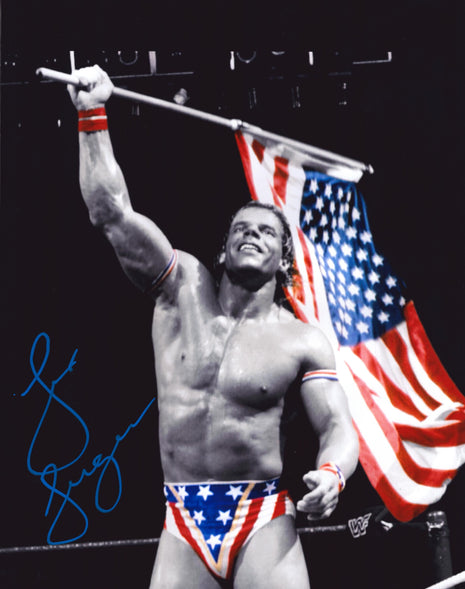 Lex Luger signed 11x14 Photo