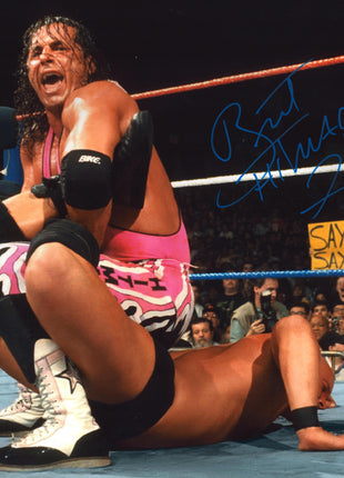 Bret Hart signed 11x14 Photo