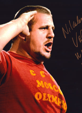 Nikolai Volkoff signed 11x14 Photo