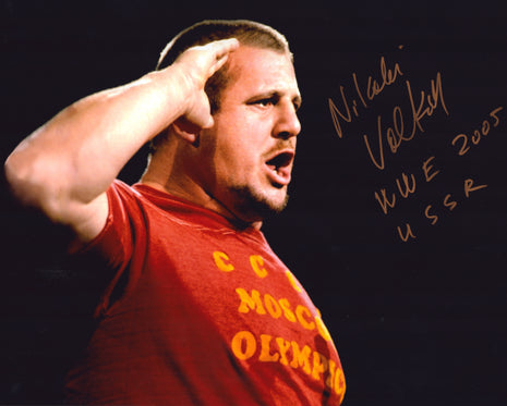 Nikolai Volkoff signed 11x14 Photo