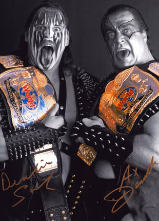 Demolition - Ax & Smash dual signed 11x14 Photo