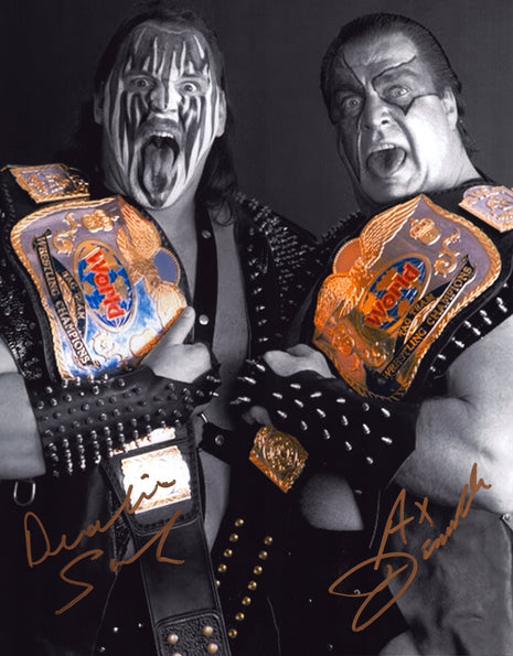 Demolition - Ax & Smash dual signed 11x14 Photo
