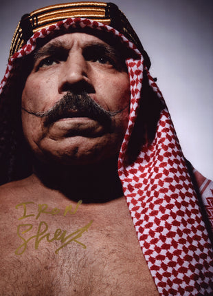 Iron Sheik signed 11x14 Photo