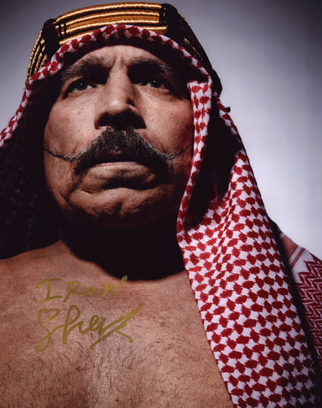 Iron Sheik signed 11x14 Photo