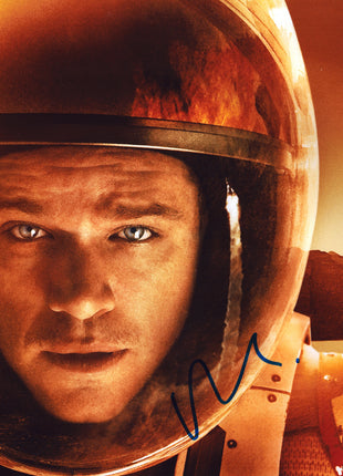 Matt Damon (The Martian) signed 11x14 Photo