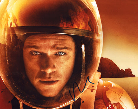 Matt Damon (The Martian) signed 11x14 Photo