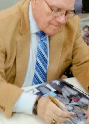 Lex Luger, Ric Flair, Arn Anderson, Tully Blanchard & JJ Dillon multi-signed 11x14 Photo