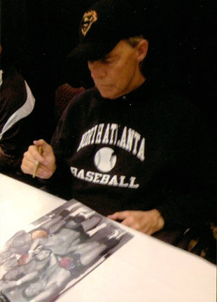 Lex Luger, Ric Flair, Arn Anderson, Tully Blanchard & JJ Dillon multi-signed 11x14 Photo