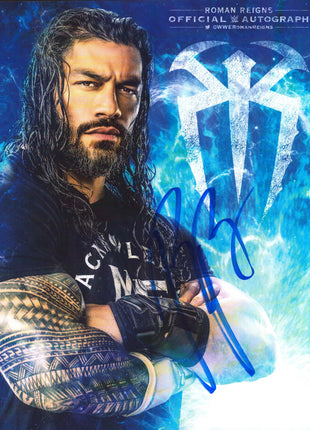 Roman Reigns signed 11x14 Photo