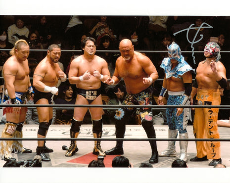 The Great Sasuke signed 8x10 Photo