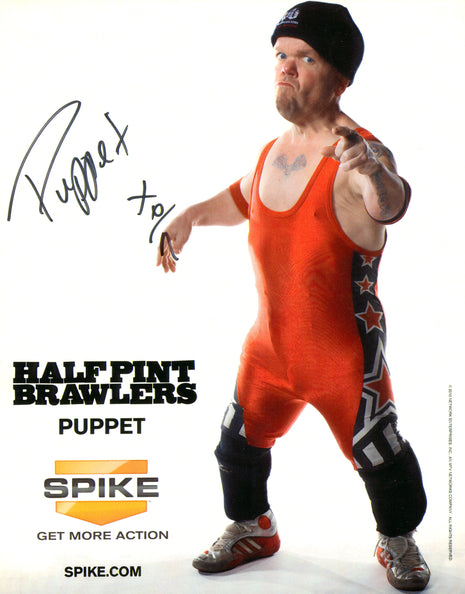 Puppet signed 8x10 Photo