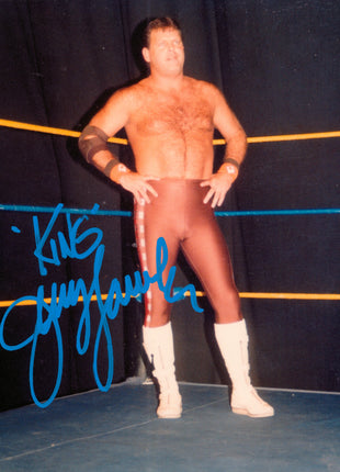 Jerry Lawler signed 8x10 Photo