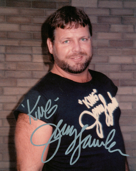 Jerry Lawler signed 8x10 Photo