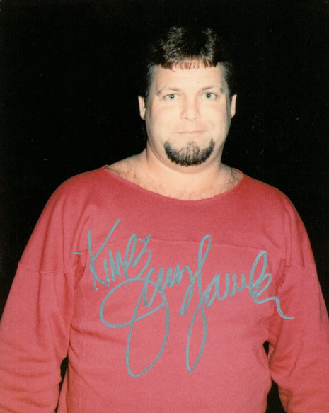 Jerry Lawler signed 8x10 Photo