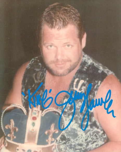 Jerry Lawler signed 8x10 Photo
