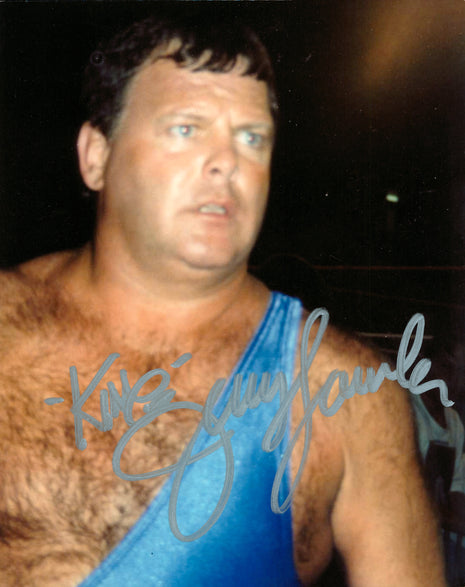 Jerry Lawler signed 8x10 Photo