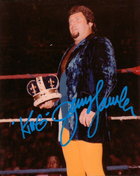 Jerry Lawler signed 8x10 Photo