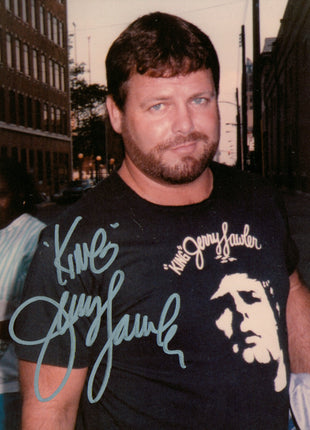 Jerry Lawler signed 8x10 Photo
