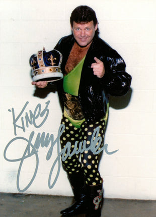 Jerry Lawler signed 8x10 Photo