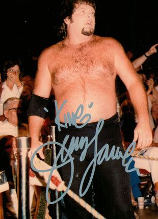Jerry Lawler signed 8x10 Photo