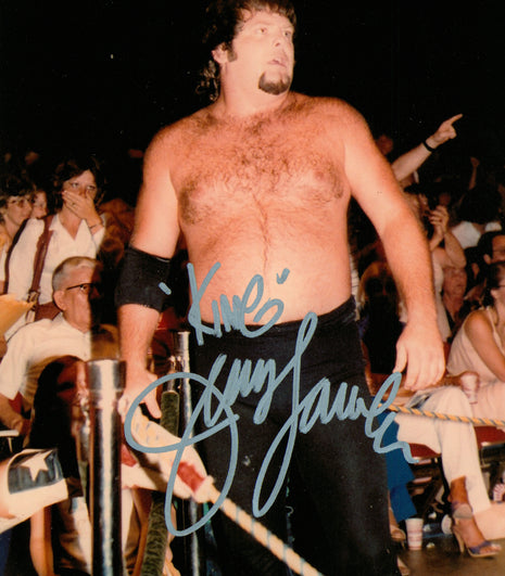 Jerry Lawler signed 8x10 Photo