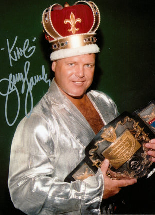 Jerry Lawler signed 8x10 Photo
