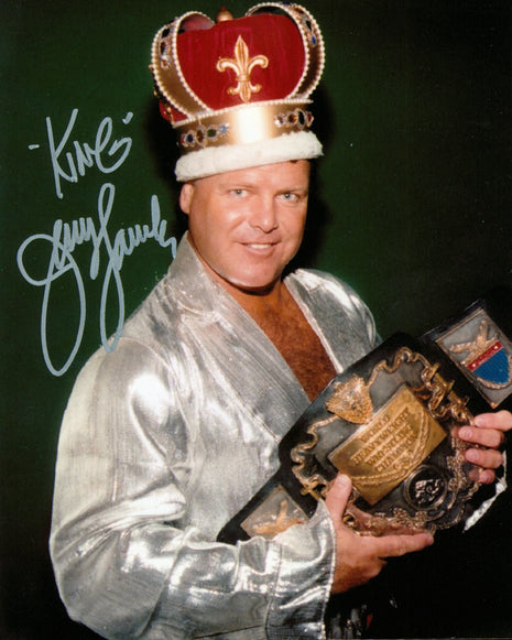 Jerry Lawler signed 8x10 Photo