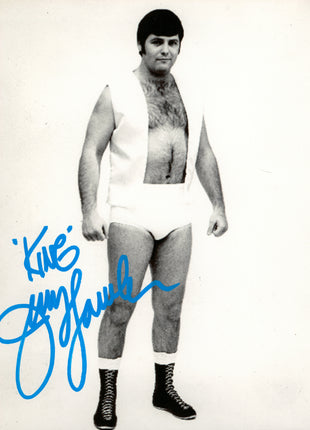 Jerry Lawler signed 8x10 Photo