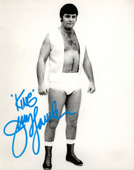 Jerry Lawler signed 8x10 Photo