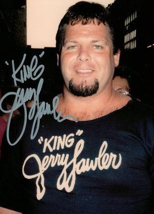 Jerry Lawler signed 8x10 Photo