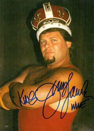 Jerry Lawler signed 8x10 Photo