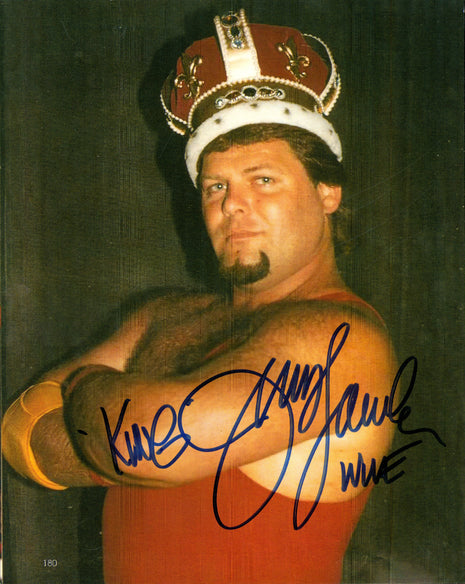 Jerry Lawler signed 8x10 Photo