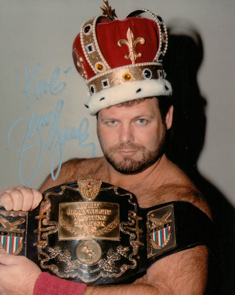 Jerry Lawler signed 8x10 Photo