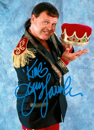Jerry Lawler signed 8x10 Photo