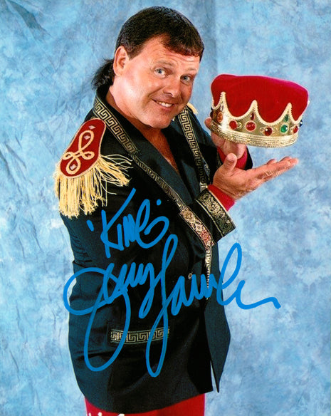 Jerry Lawler signed 8x10 Photo