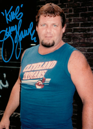 Jerry Lawler signed 8x10 Photo