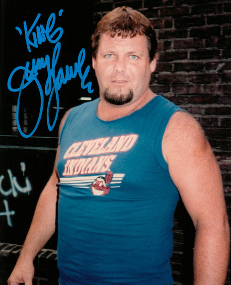 Jerry Lawler signed 8x10 Photo
