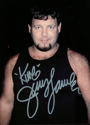 Jerry Lawler signed 8x10 Photo