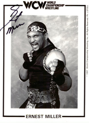 Ernest Miller signed 8x10 Photo