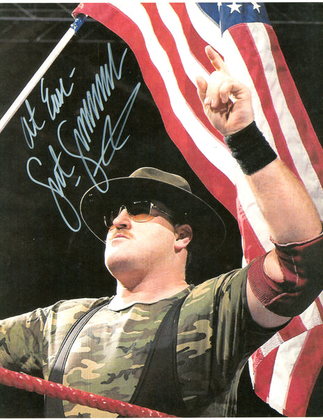 Sgt Slaughter signed 8x10 Photo