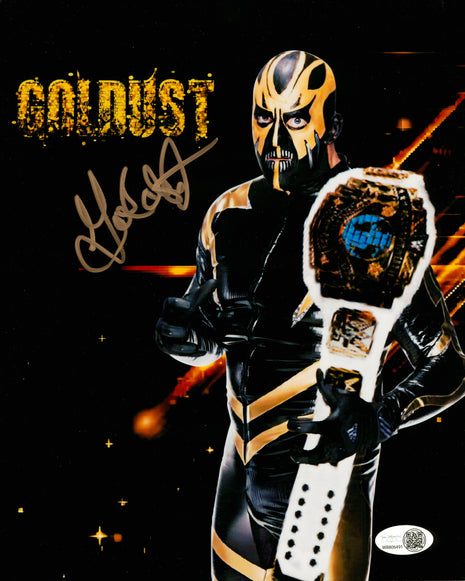 Goldust signed 8x10 Photo (w/ JSA)