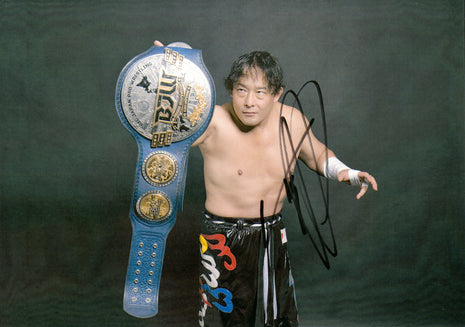 Yoshihiro Tajiri signed 8x10 Photo