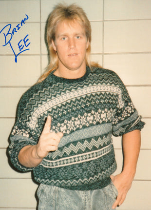 Brian Lee signed 8x10 Photo